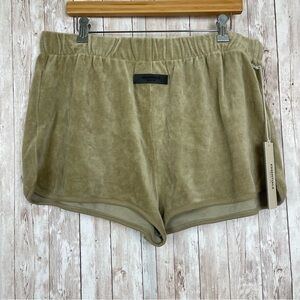 Essentials Fear of God Velour‎ Beach Pull On Short Size XXL Women
